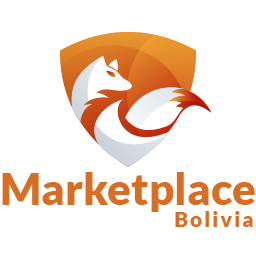 Logo de Marketplace Bolivia - Un zorro representando astucia y éxito en el comercio digital boliviano